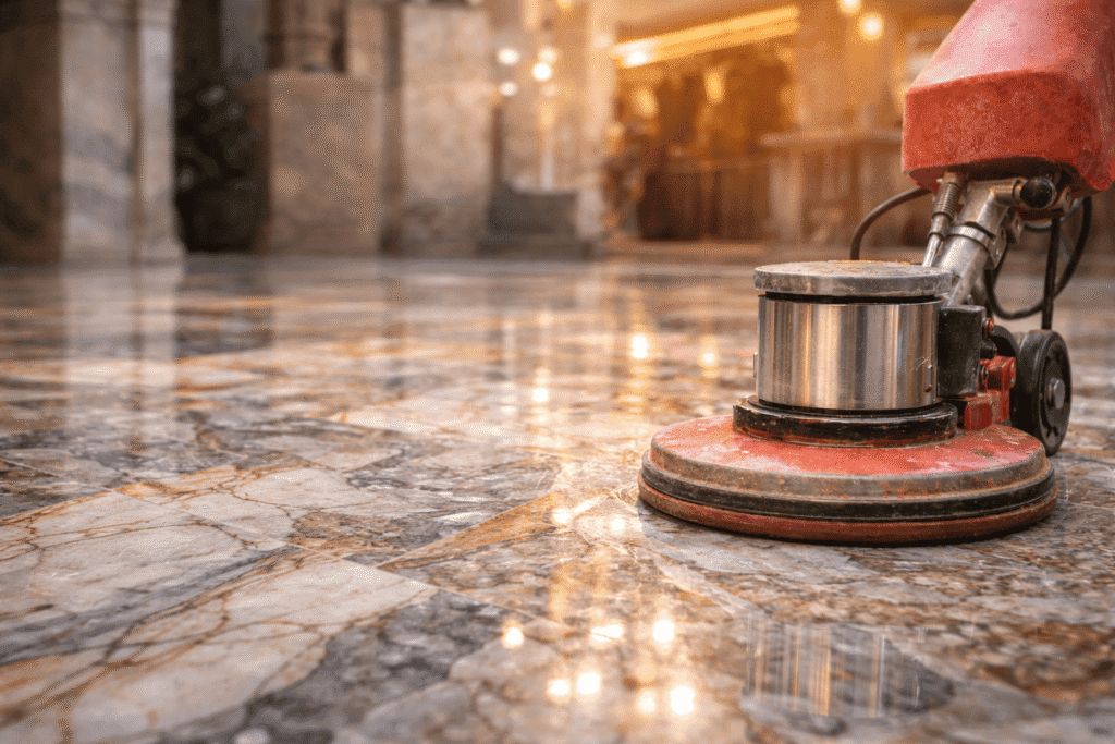 cuanto cuesta pulir y abrillantar un suelo de marmol
